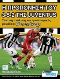 Εικόνα της Η προπόνηση του 3-5-2 της Juventus - Φαση της αμυνας.