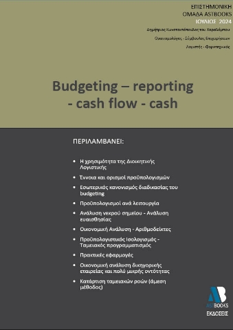 290452-Budgeting - reporting - cash flow - cash