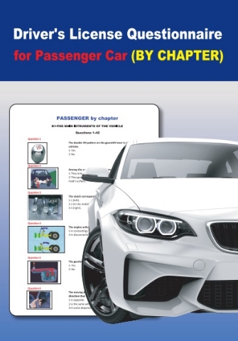 292513-Driver’s licence questionnaire for passenger car (by chapter)